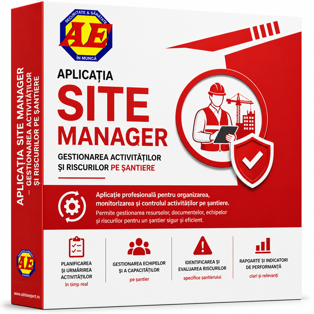 Aplicatia SITE MANAGER
